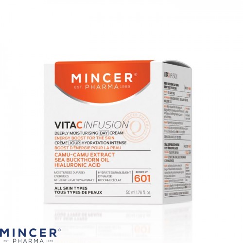 MINCER PHARMA VITA C INFUSION N° 601 -  Intenzivno hidrirajuća dnevna krema 50ml